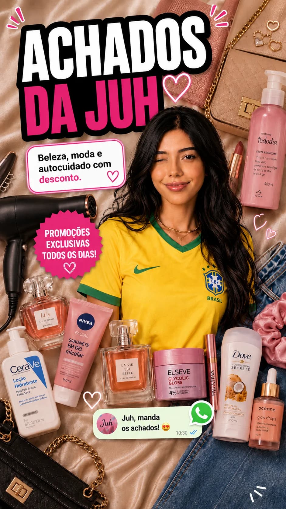 Achados da Juh - Beleza, moda e autocuidado com desconto